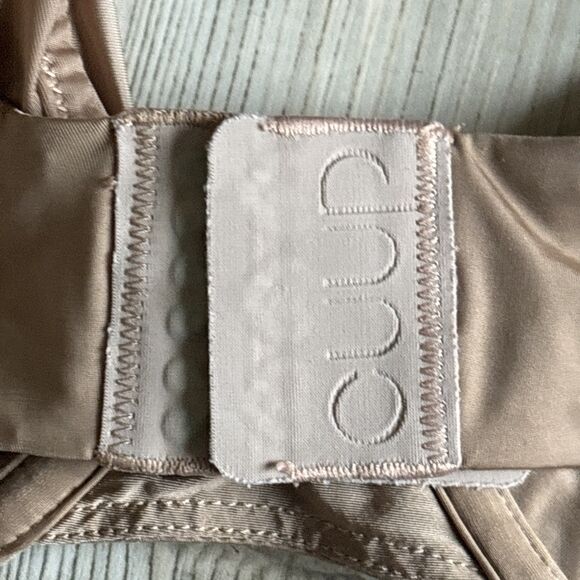 Cuup “The Triangle” Underwire Mocha Brown Three Clasp Bra - Size 38F - Picture 5 of 9